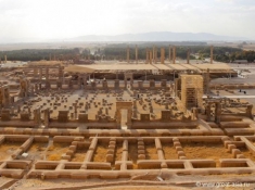 Руины Персеполя - древней столицы Ахеменидов